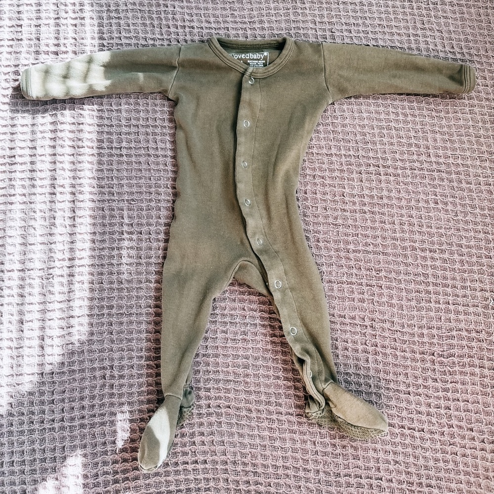 L’oved Baby Organic Snap Footie